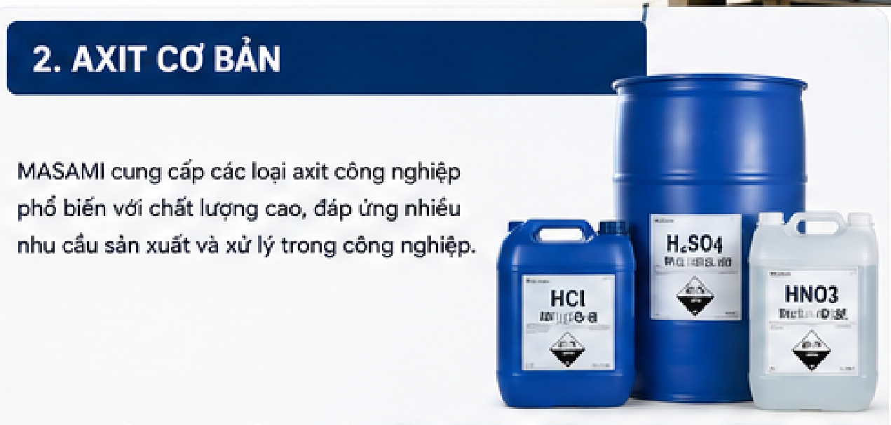 Axit cơ bản 2