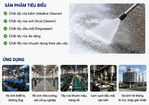 Chất tẩy rửa công nghiệp