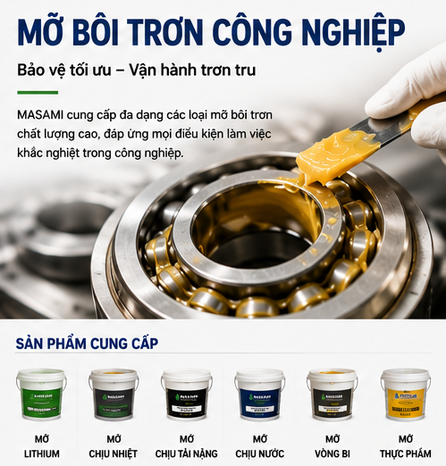 Mỡ bôi trơn công nghiệp 2