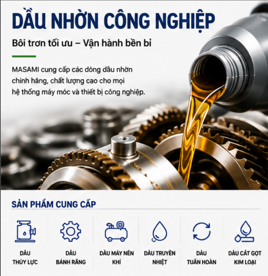 Dầu nhờn công nghiệp